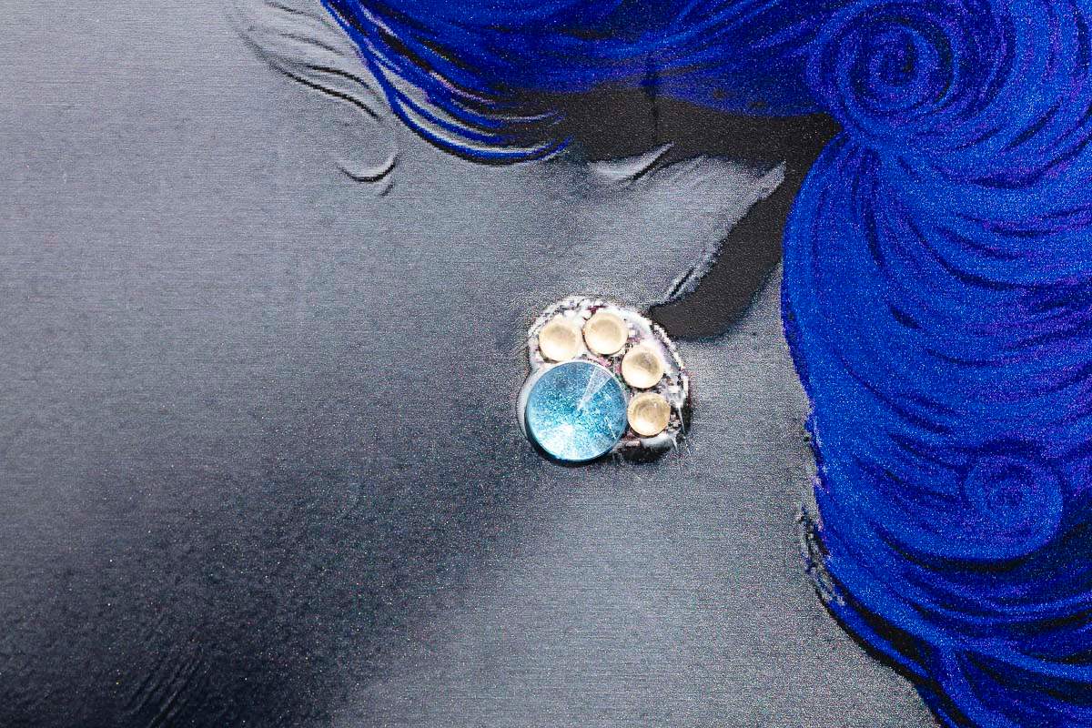 Metal Queen - Original by artist Mark Illuminati - Wyecliffe Galleries