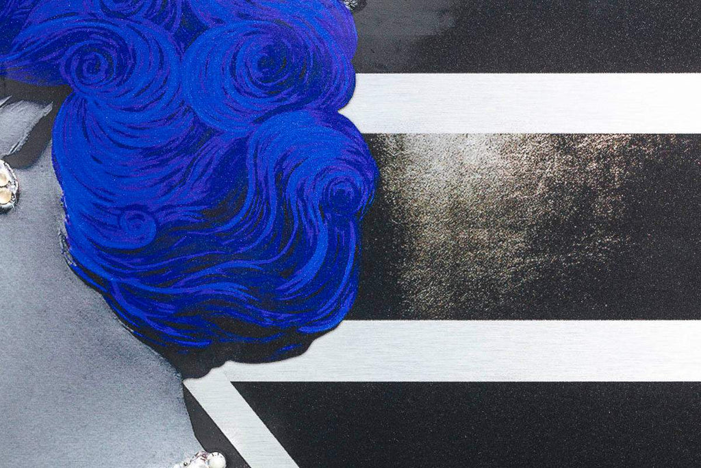 Metal Queen - Original by artist Mark Illuminati - Wyecliffe Galleries