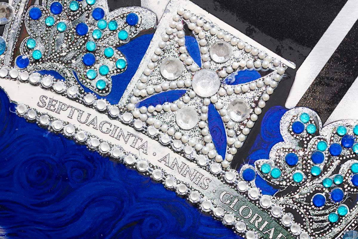 Metal Queen - Original by artist Mark Illuminati - Wyecliffe Galleries