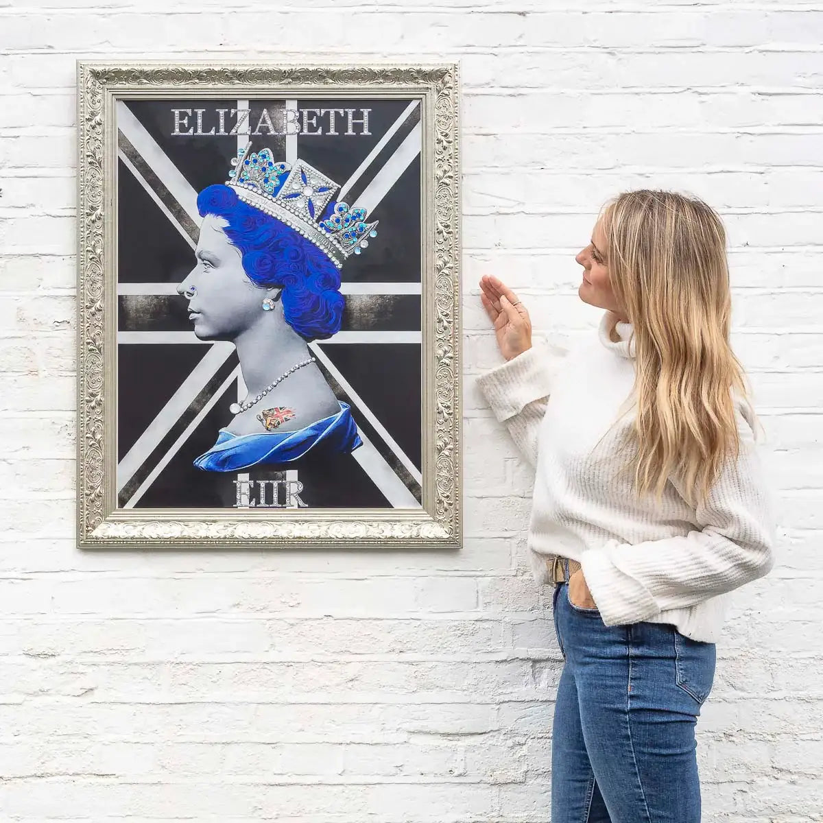 Metal Queen - Original by artist Mark Illuminati - Wyecliffe Galleries