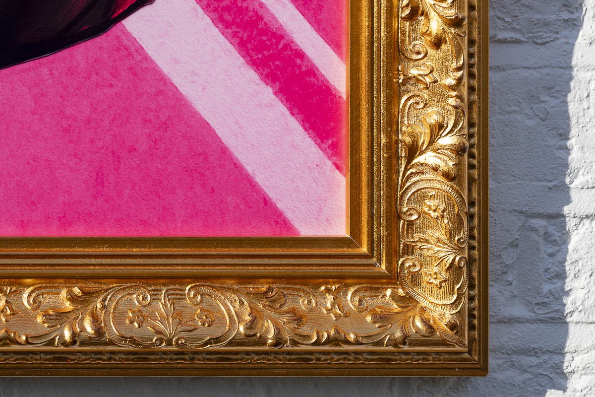 Pink Queen on Metal - Original Mark Illuminati Original