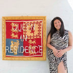 Queen In Residence (Medium) - Original by artist Mark Illuminati - Wyecliffe Galleries