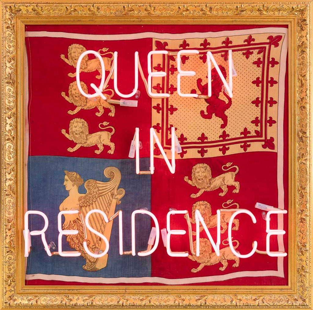 Queen In Residence (Medium) - Original by artist Mark Illuminati - Wyecliffe Galleries