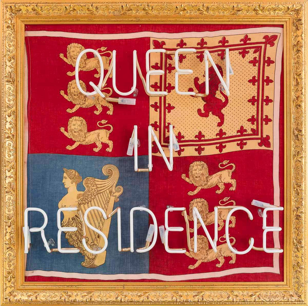Queen In Residence (Medium) - Original by artist Mark Illuminati - Wyecliffe Galleries