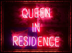 Queen In Residence - Original by artist Mark Illuminati - Wyecliffe Galleries