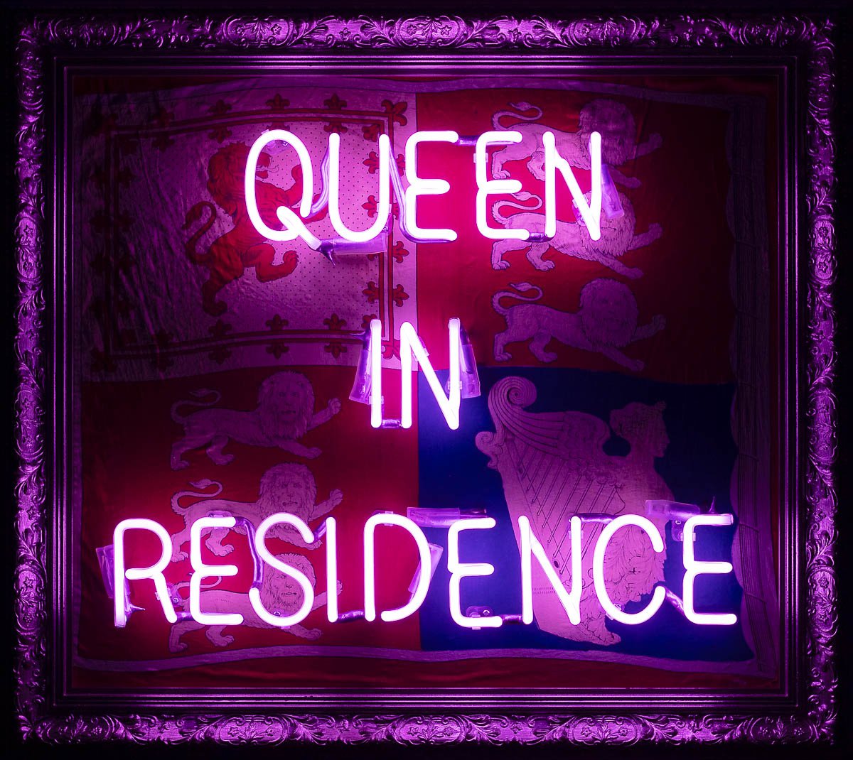 Queen In Residence (Small) - Original Mark Illuminati Original