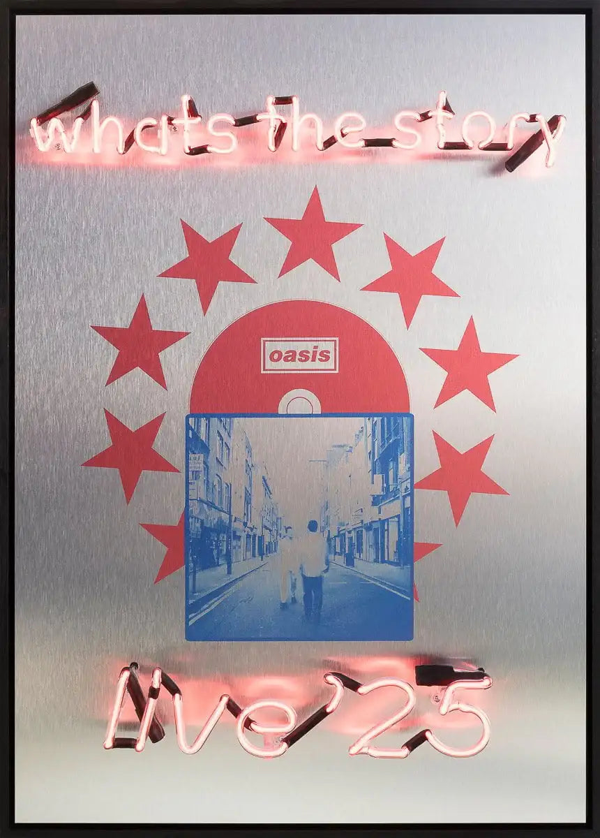 Whats the Story - Artist Proof by artist Mark Illuminati - Wyecliffe Galleries