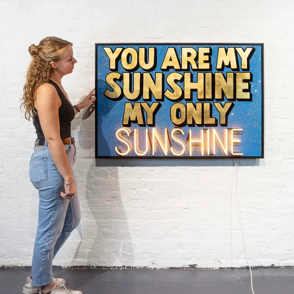 You Are My Sunshine - Original by artist Mark Illuminati - Wyecliffe Galleries