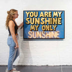 You Are My Sunshine - Original by artist Mark Illuminati - Wyecliffe Galleries