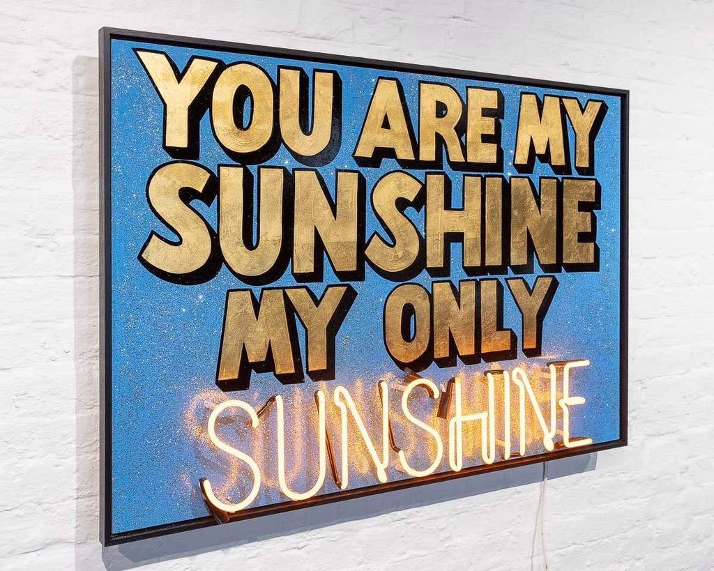 You Are My Sunshine - Original by artist Mark Illuminati - Wyecliffe Galleries