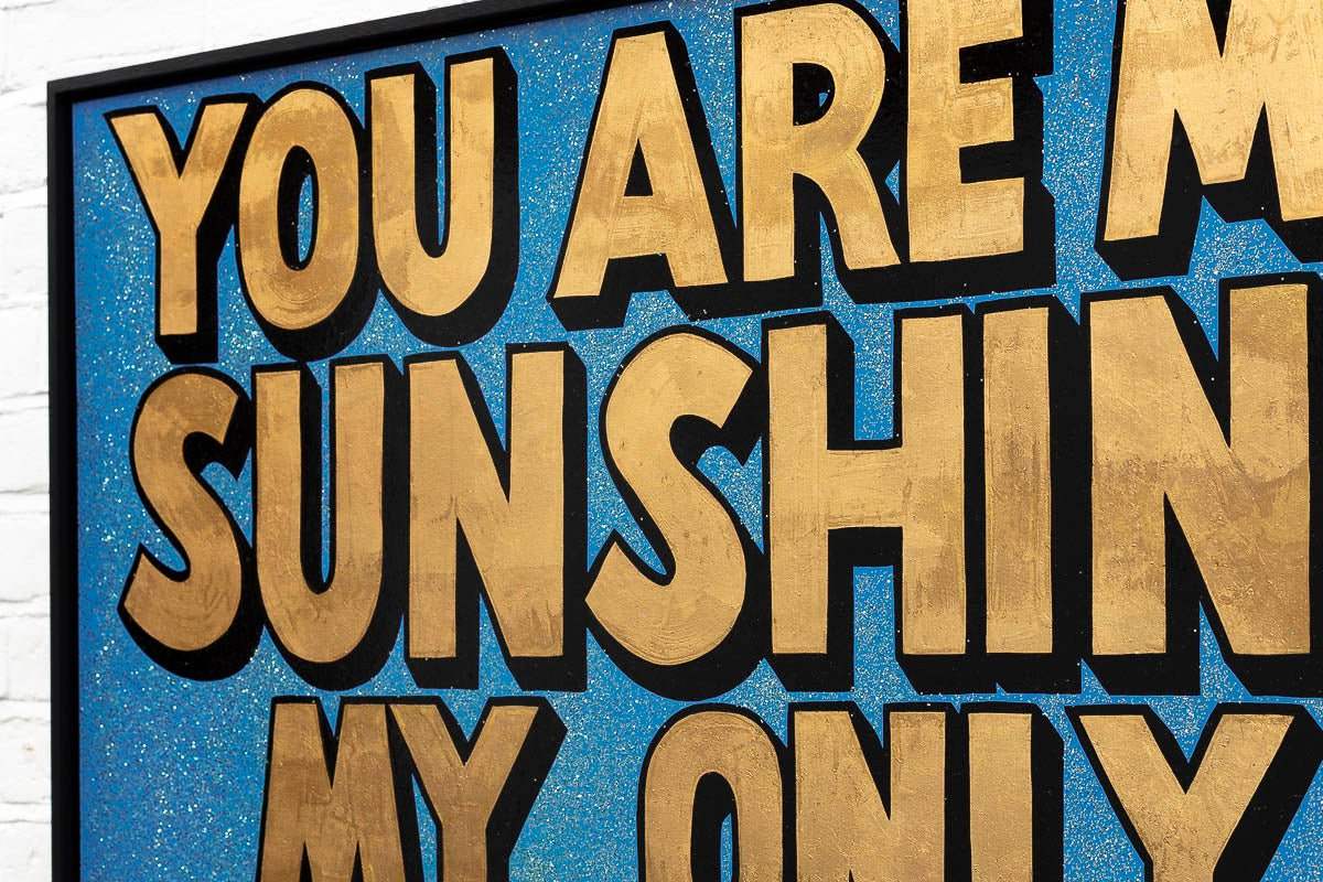 You Are My Sunshine - Original by artist Mark Illuminati - Wyecliffe Galleries