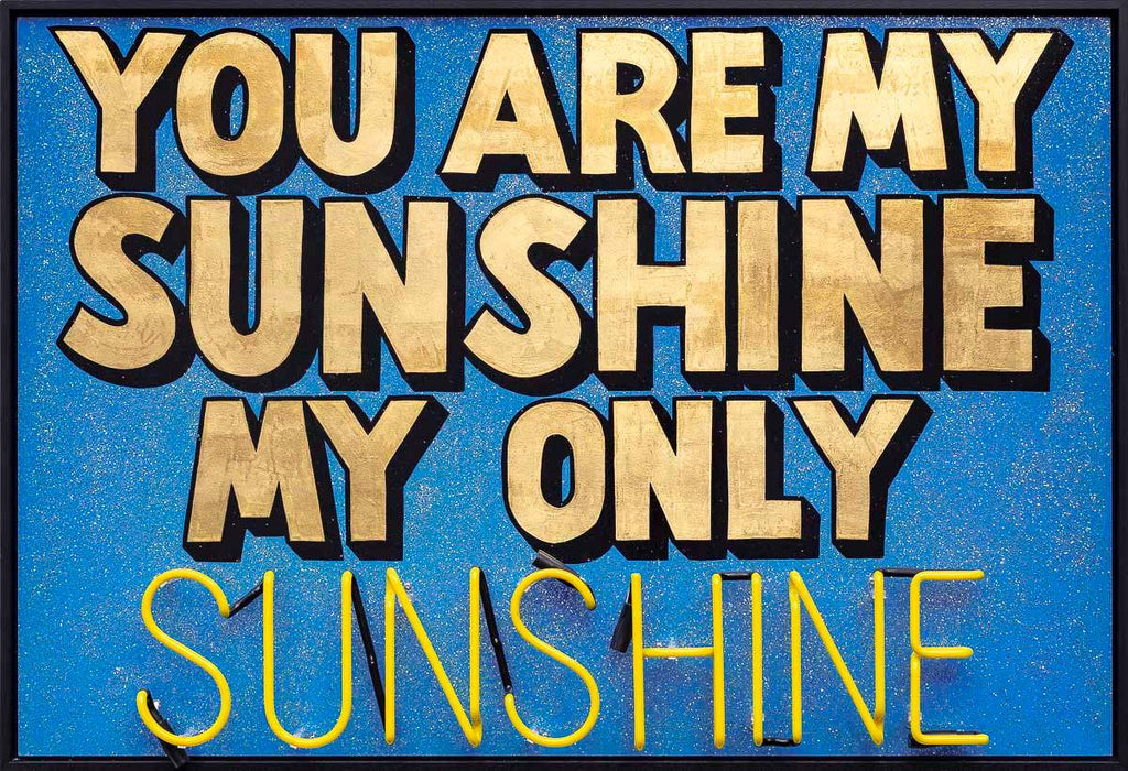 You Are My Sunshine - Original by artist Mark Illuminati - Wyecliffe Galleries