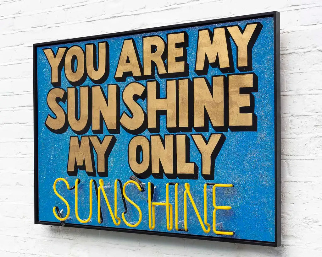 You Are My Sunshine - Original by artist Mark Illuminati - Wyecliffe Galleries