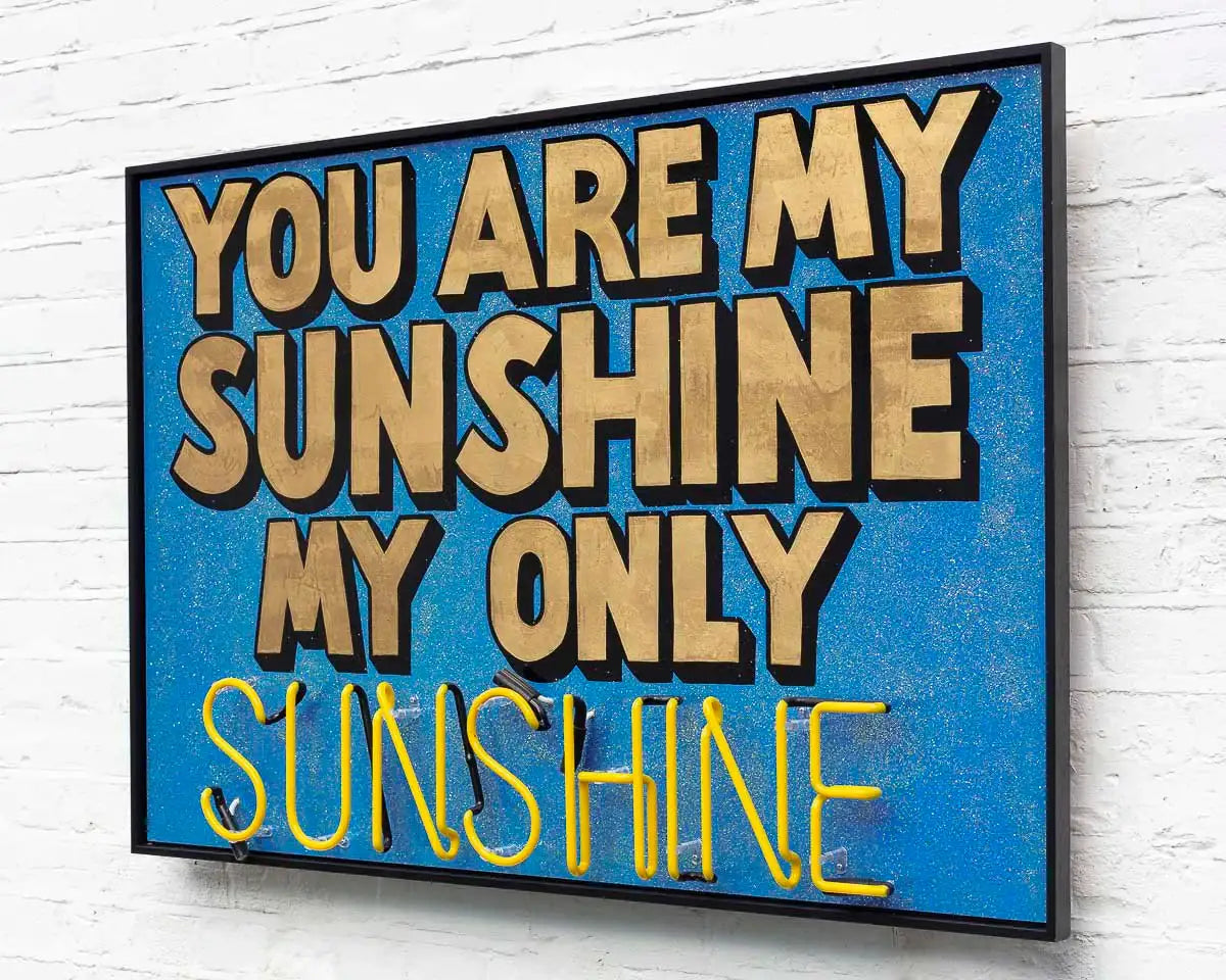 You Are My Sunshine - Original by artist Mark Illuminati - Wyecliffe Galleries