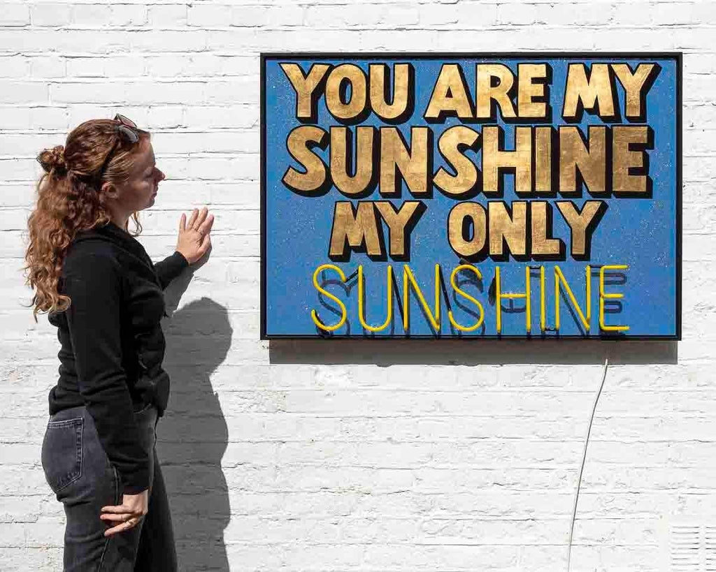 You Are My Sunshine - Original by artist Mark Illuminati - Wyecliffe Galleries