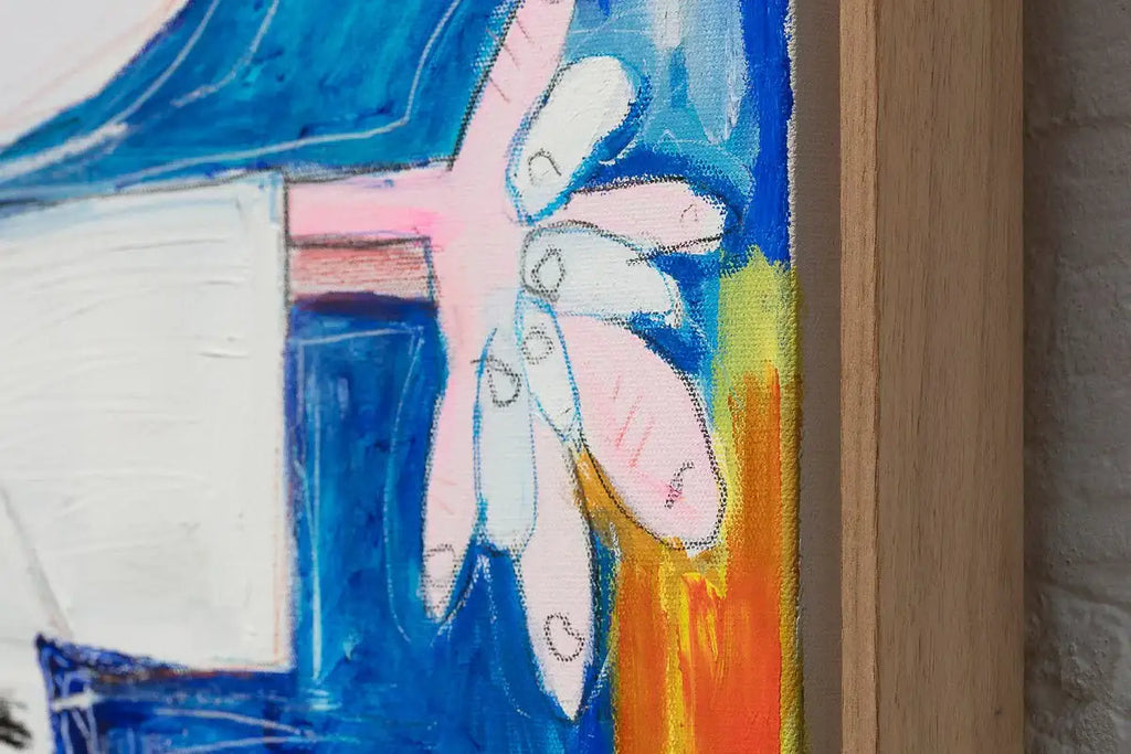 Choose Love - Original by artist Michael Abrams - Wyecliffe Galleries