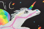 Cosmic Unicorn - Original by artist Michael Abrams - Wyecliffe Galleries