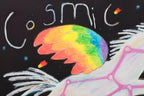 Cosmic Unicorn - Original by artist Michael Abrams - Wyecliffe Galleries
