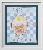 Eggs and Bacon - Original by artist Michael Abrams - Wyecliffe Galleries