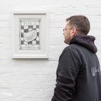 Fish and Chips - Charcoal Study - Original by artist Michael Abrams - Wyecliffe Galleries