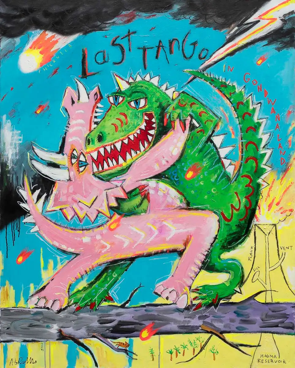 Last Tango - Original by artist Michael Abrams - Wyecliffe Galleries