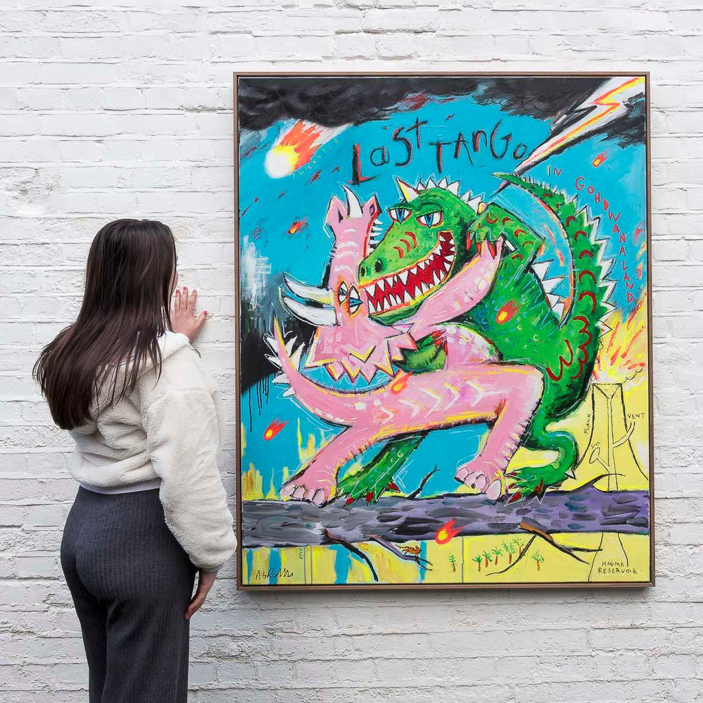 Last Tango - Original by artist Michael Abrams - Wyecliffe Galleries