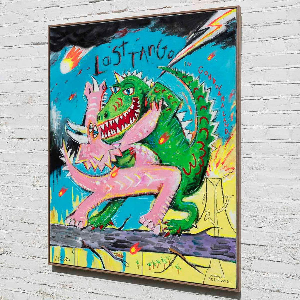 Last Tango - Original by artist Michael Abrams - Wyecliffe Galleries