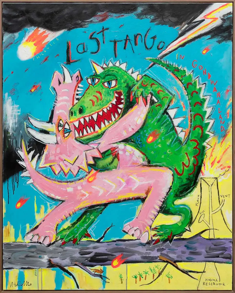 Last Tango - Original by artist Michael Abrams - Wyecliffe Galleries