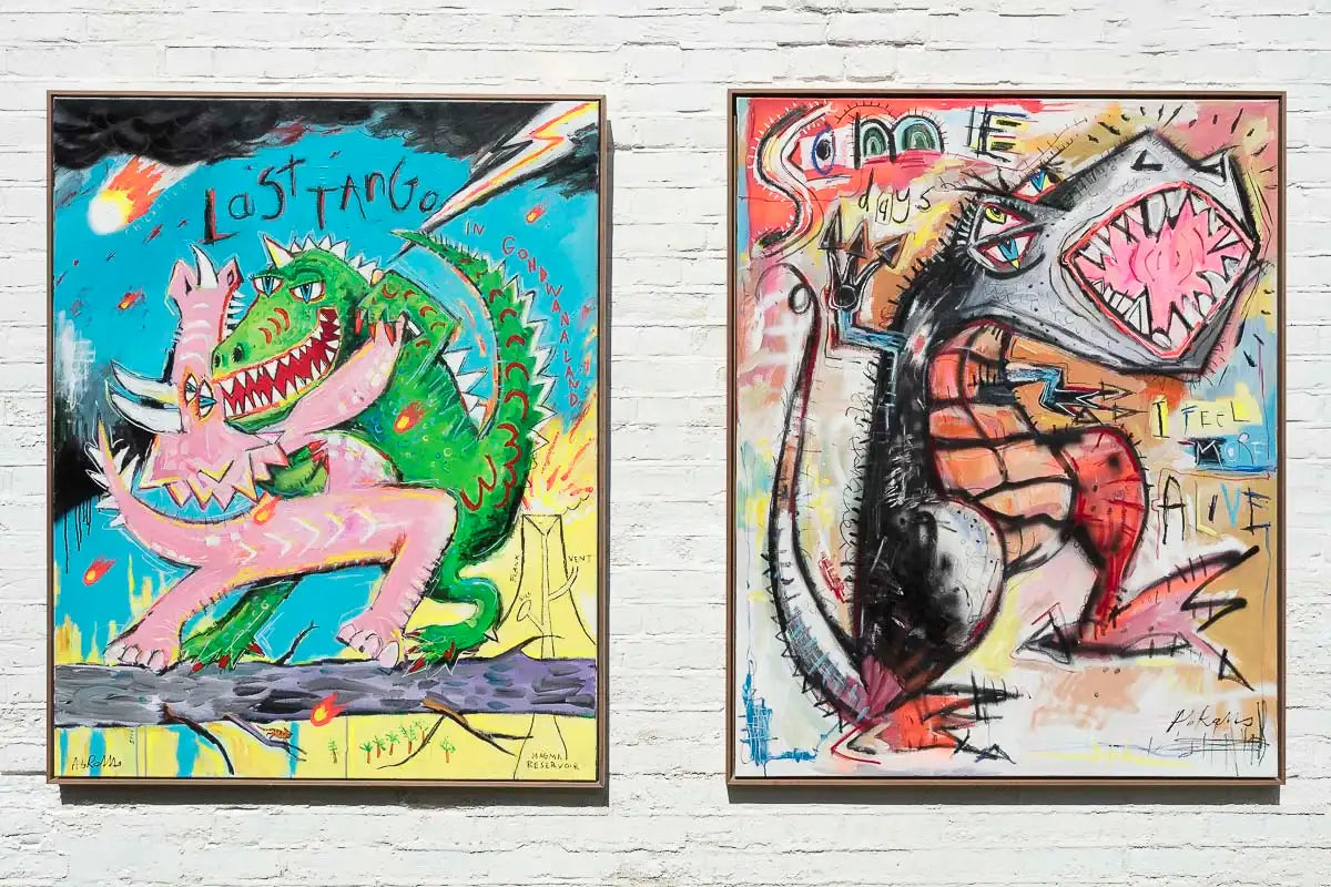 Last Tango - Original by artist Michael Abrams - Wyecliffe Galleries