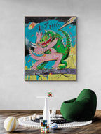 Last Tango - Original by artist Michael Abrams - Wyecliffe Galleries