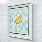 Smashed Avocado - Original by artist Michael Abrams - Wyecliffe Galleries