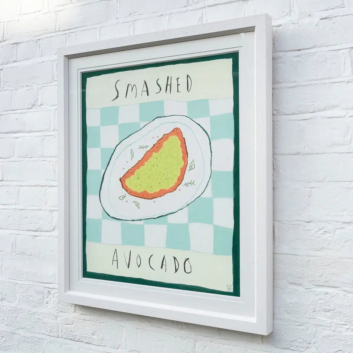 Smashed Avocado - Original by artist Michael Abrams - Wyecliffe Galleries