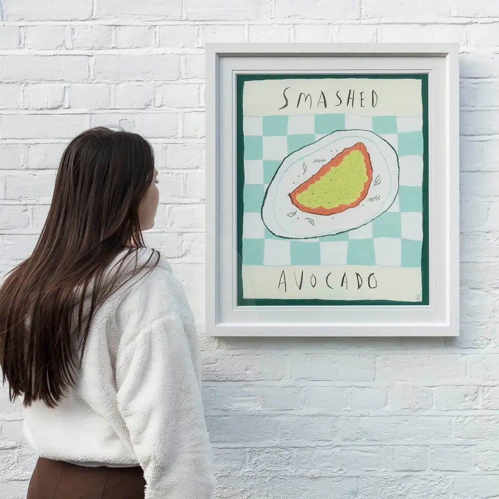 Smashed Avocado - Original by artist Michael Abrams - Wyecliffe Galleries