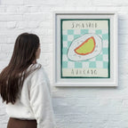 Smashed Avocado - Original by artist Michael Abrams - Wyecliffe Galleries