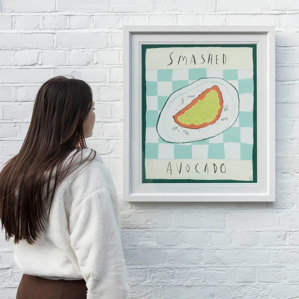 Smashed Avocado - Original by artist Michael Abrams - Wyecliffe Galleries