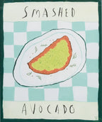 Smashed Avocado - Original by artist Michael Abrams - Wyecliffe Galleries