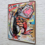 Some Days I Feel More Alive - Original by artist Michael Abrams - Wyecliffe Galleries