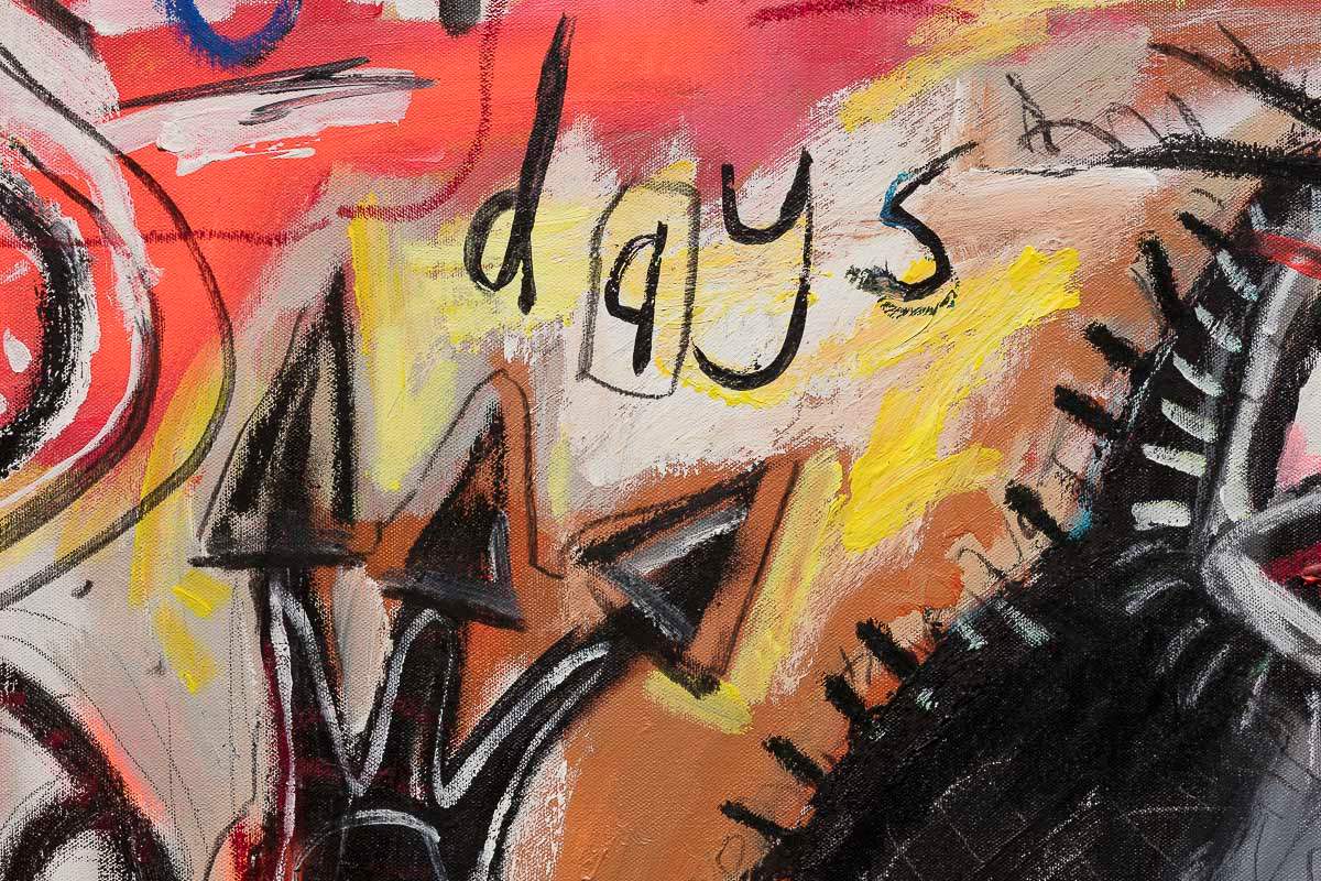 Some Days I Feel More Alive - Original by artist Michael Abrams - Wyecliffe Galleries