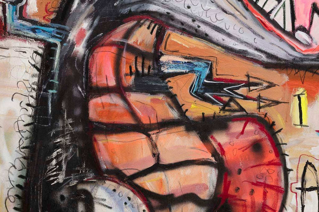 Some Days I Feel More Alive - Original by artist Michael Abrams - Wyecliffe Galleries