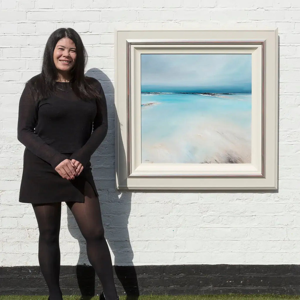 Bright Water - Original by artist Michael Claxton - Wyecliffe Galleries