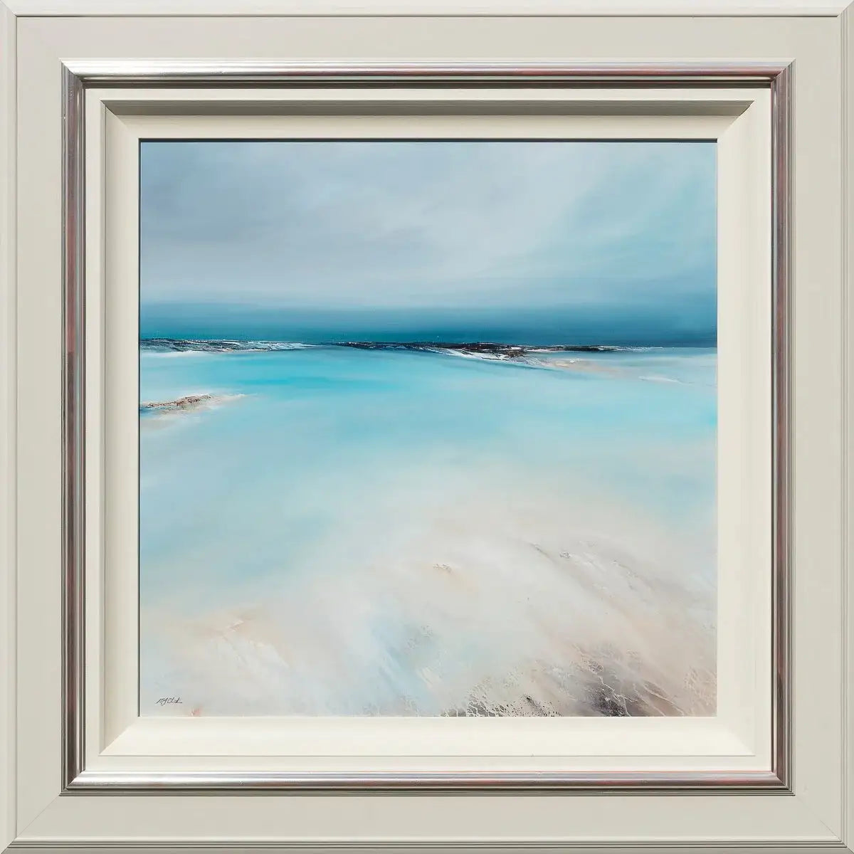 Bright Water - Original by artist Michael Claxton - Wyecliffe Galleries