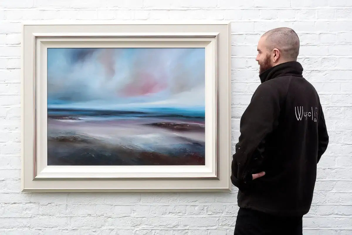 Violet Haze - Original by artist Michael Claxton - Wyecliffe Galleries