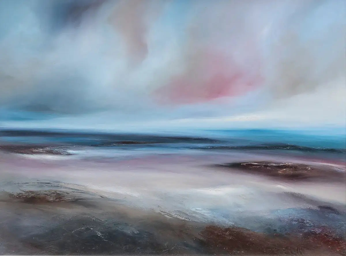 Violet Haze - Original by artist Michael Claxton - Wyecliffe Galleries