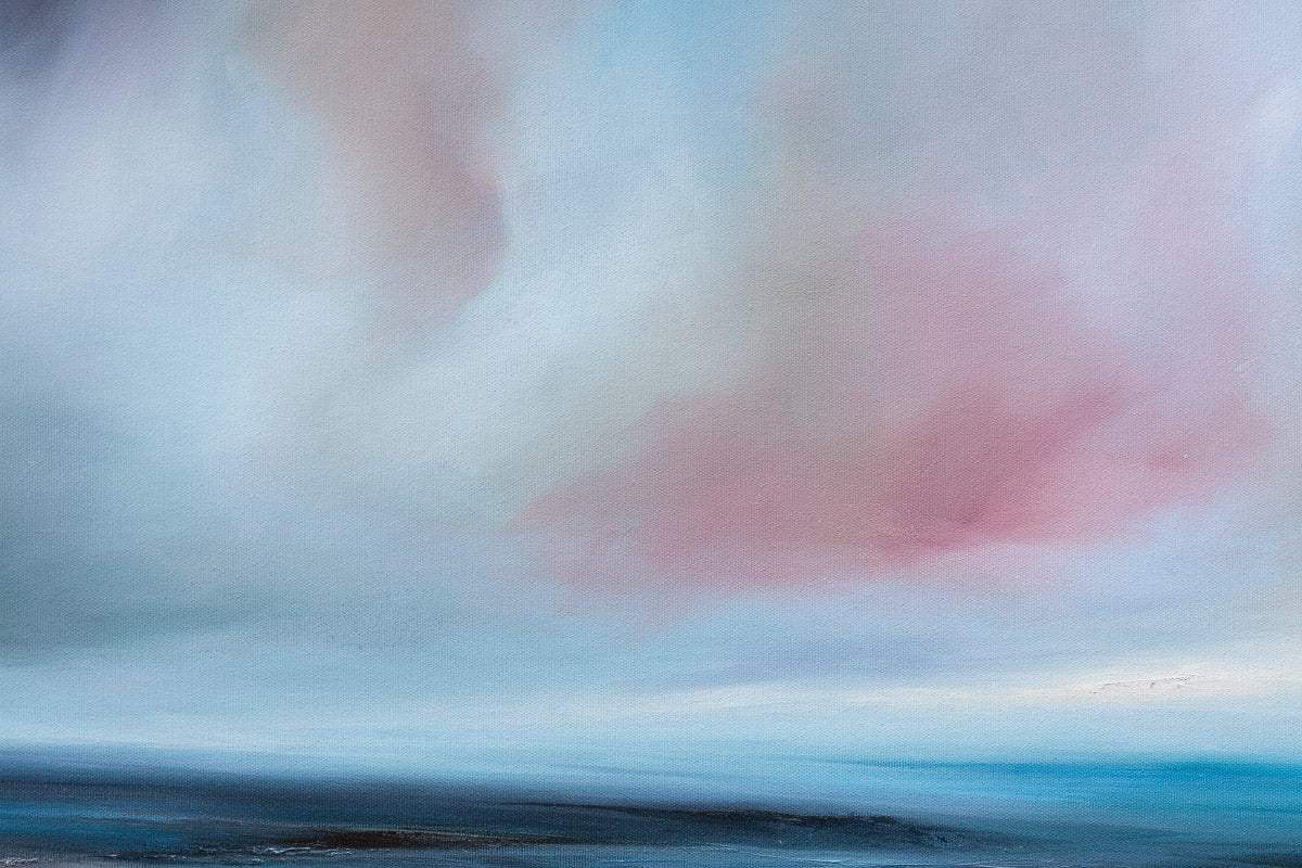 Violet Haze - Original by artist Michael Claxton - Wyecliffe Galleries