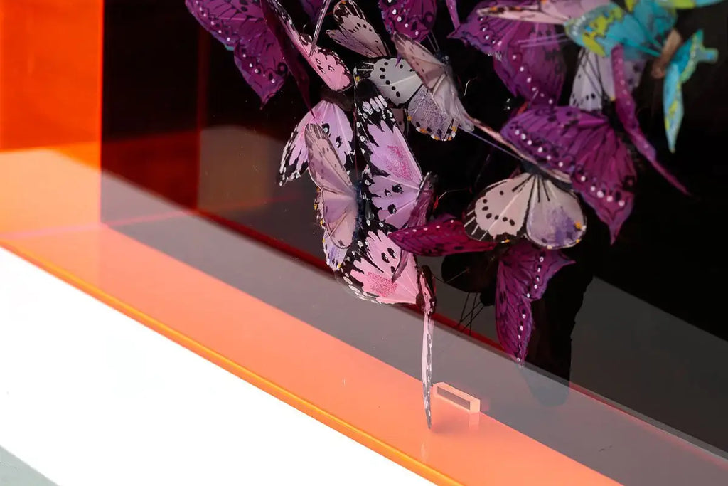 Arancia Flourescente - Original - SOLD by artist Michael Olsen - Wyecliffe Galleries