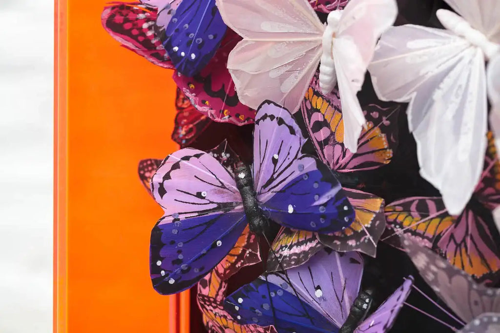 Arancia Flourescente - Original - SOLD by artist Michael Olsen - Wyecliffe Galleries