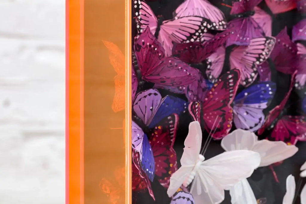 Arancia Flourescente - Original - SOLD by artist Michael Olsen - Wyecliffe Galleries