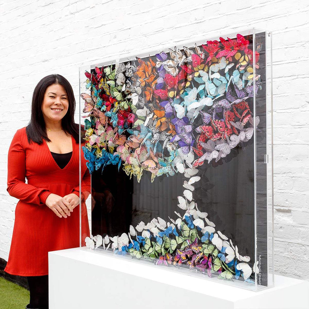 Arboria - Original - SOLD by artist Michael Olsen - Wyecliffe Galleries