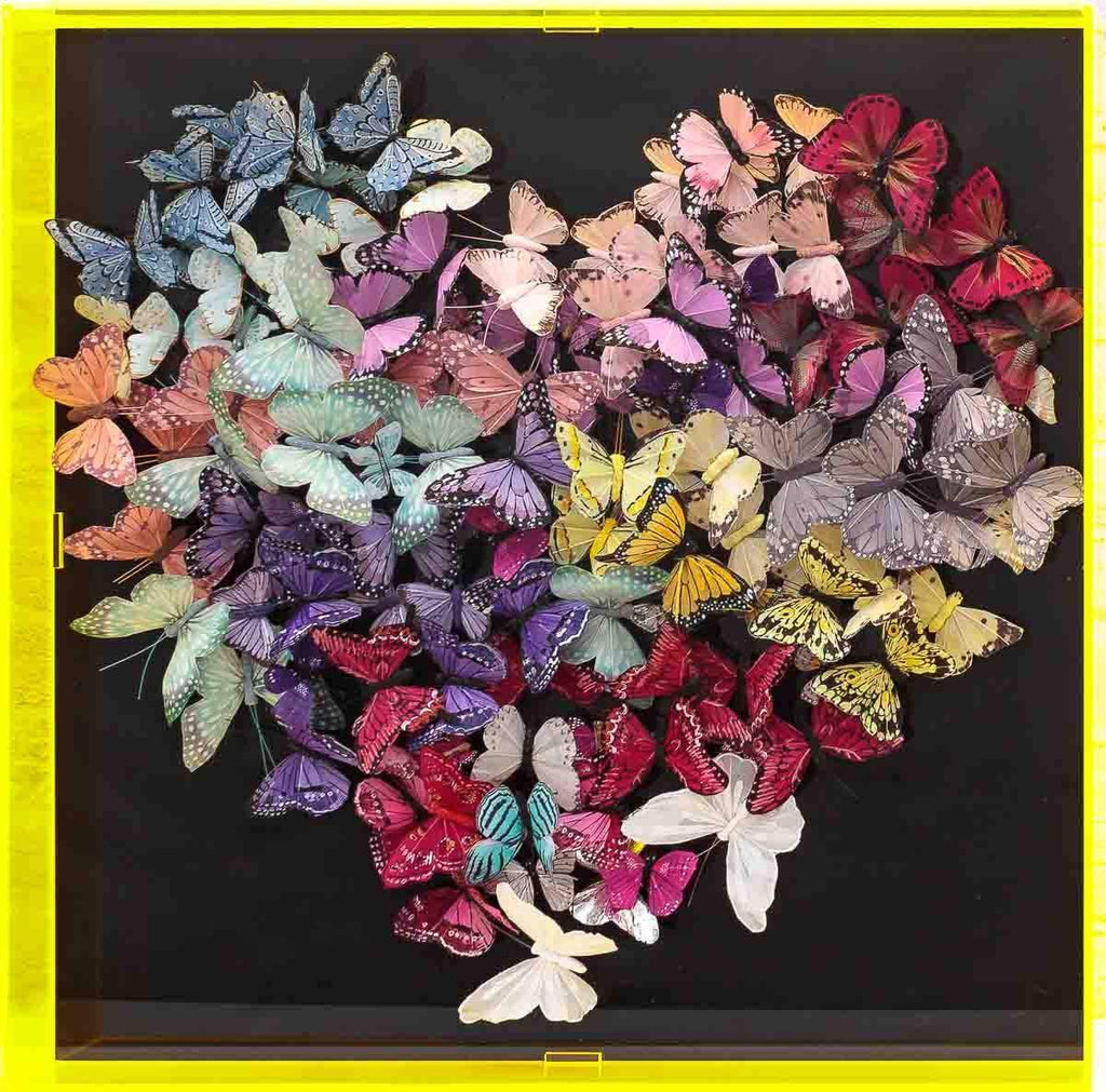 Giallo Flourescente - Original - SOLD by artist Michael Olsen - Wyecliffe Galleries