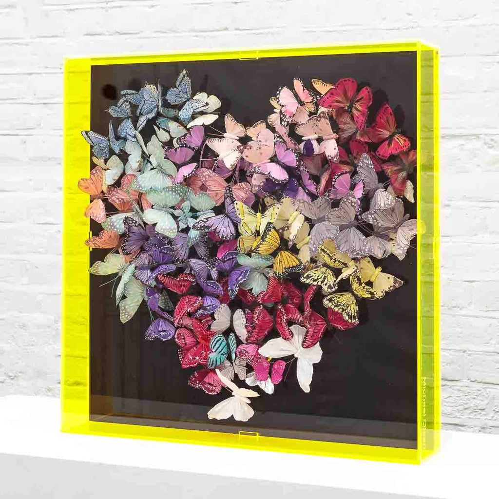 Giallo Flourescente - Original - SOLD by artist Michael Olsen - Wyecliffe Galleries